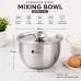 Premium 304 Stainless Steel Extra Large Mixing Bowl (with Lid) 3.5L