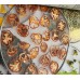 Stainless Steel 16 Trays Rotary Food Dehydrator with Silicone Liners