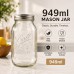 949ml Mason Jar with Airtight Metal Lid 949ml Mason Jar with Airtight Metal Lid