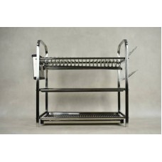 2 Layers Stainless Steel Dish rack