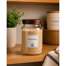 Elegant Airtight Glass Storage Jar – 3L