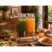 Glass Beverage/Juice Dispenser with Tap – (2.2LX2)