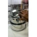 Berghome 8pcs  Shallow Stainless Steel Cookware Set (Glass cover)