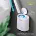 Disposable Toilet Brush Cleaner Toilet Brush Head Replacement WC Wall Mounted Cleaning Tool