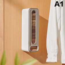 Wall-Mounted Clothing & Sock Storage Box 
