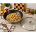 40cm 316 Stainless Steel Wok  With Non-Stick Interior & Double Handle