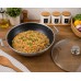 40cm 316 Stainless Steel Wok  With Non-Stick Interior & Double Handle
