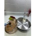 26cm 316 Stainless Steel Frypan with Glass Cover