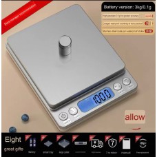 0.1g precision digital kitchen scale (3kg capacity) 