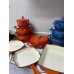 Cast Iron 7 Pieces Enamel Cast Iron Cookware Set