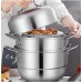  3 Tier Stainless Steel Steamer Pot