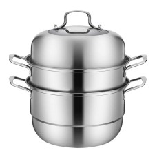  3 Tier Stainless Steel Steamer Pot
