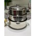 Berghome 6pcs Shallow Stainless Steel 