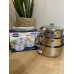 Berghome 6pcs Shallow Stainless Steel 