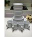 12pcs White Dinner set