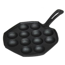 Bare Cast Iron Pan for Egg/Muffin/Masa Maker