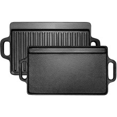 Bare Reversible Griddle/Grill Bar Cast Iron