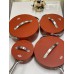 Uakeen 8pcs Ceramic Cookware