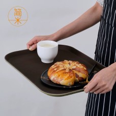 Non slip serving restaurant tray 