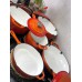 Cast Iron 7 Pieces Enamel Cast Iron Cookware Set
