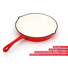 Enameled Cast Iron Skillet 25cm