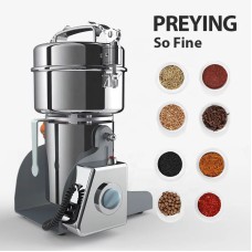 Electric commercial herb grinder Swing powder machine Grain crusher 2000g
